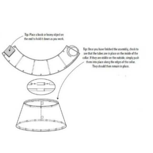 5/$20 NEW 22" Plaid Fabric Christmas Tree Collar - Picture 4 of 5